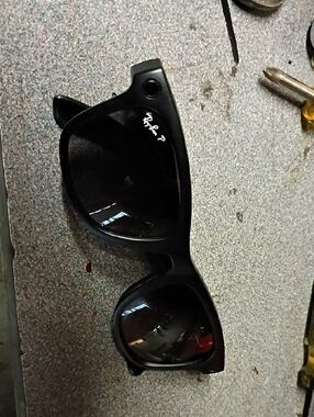 Ray-Ban Black Sunglasses with Dark Lenses